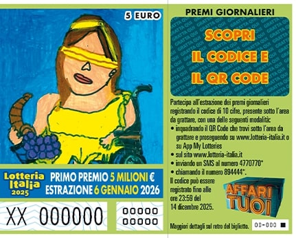 2025 Lotteria Italia Ticket
